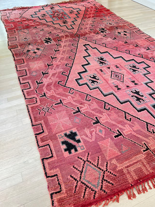 Vintage Moroccan rug