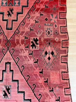 Vintage Moroccan rug