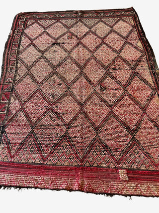 Vintage Moroccan rug