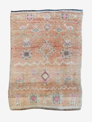 Vintage Moroccan rug