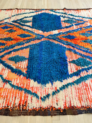 Vintage Moroccan rug