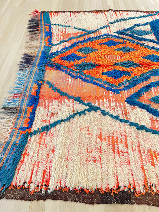 Vintage Moroccan rug