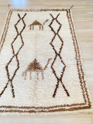 Vintage moroccan rug