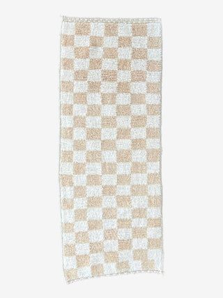 checkered moroccan runner