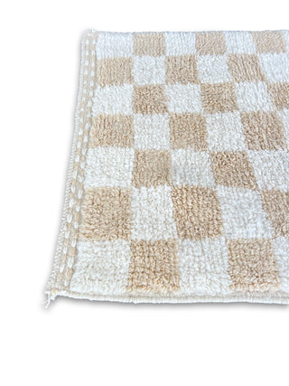 checkered moroccan runner