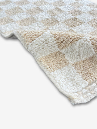 checkered moroccan runner