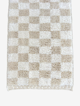 checkered moroccan runner