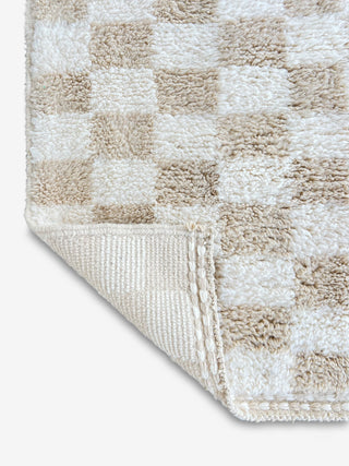 checkered moroccan runner