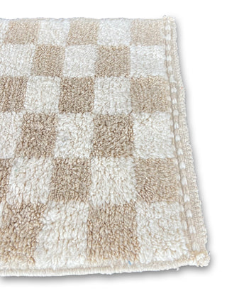 checkered moroccan runner