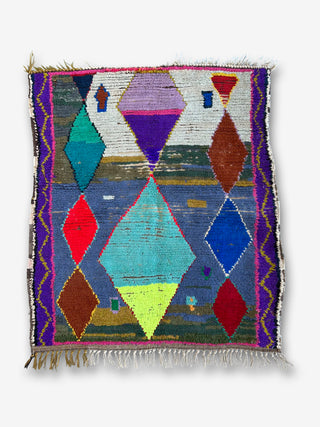 Vintage Moroccan rug