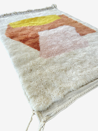 Luxe shapes rug