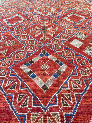 vintage Moroccan rug